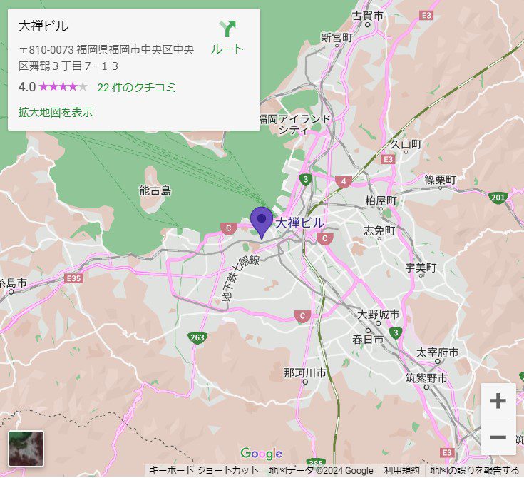 daizenbiru google maps location
